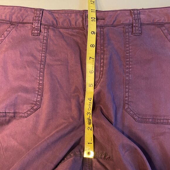 Gramicci Button Pants Purple Zipper Ankle Detail Size 14 - Picture 12 of 13